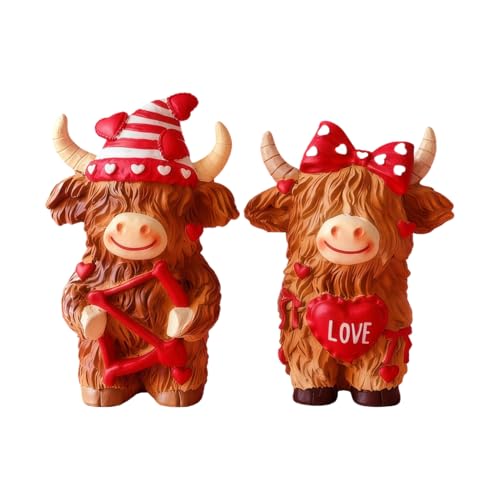 Decoración Exterior de, Figura de Recuerdo de Resina Pulida a Mano, Juego de decoración de, para Amigos, Estudiantes, Adultos, Hombres y Mujeres, día de San Valentín, Interior, Vacaciones