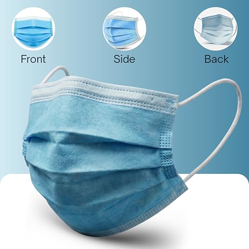 Image of Surgical Mask for Men & Women | Certified by ISO & CE to Protect Mouth Droplets, Dust and Pollution Combo