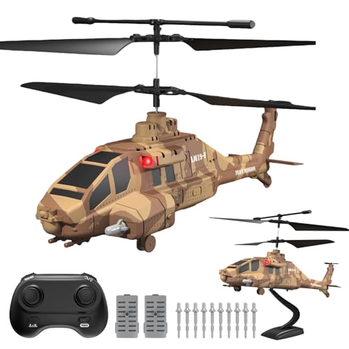 LMRC Army RC Helicopter with Missiles