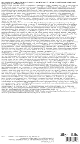 Venchi – Murrine-Geschenkbox mit assortierten Chocoviar-Pralinen, mit gerösteten Kakaobohnen, 315 g, glutenfrei, ohne Farbstoffe, ohne Konservierungsstoffe – Perfekte Geschenkidee