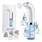 Hydra Luxe Blackhead Remover Vacuum - 5-in-1 Hydrafacial Pore Vacuum Blackhead Extractor - Hydro- Infusion Deep Pore Cleansing Tool - Hydro Facial Vacuum Pore Cleanser for Boosting Collagen