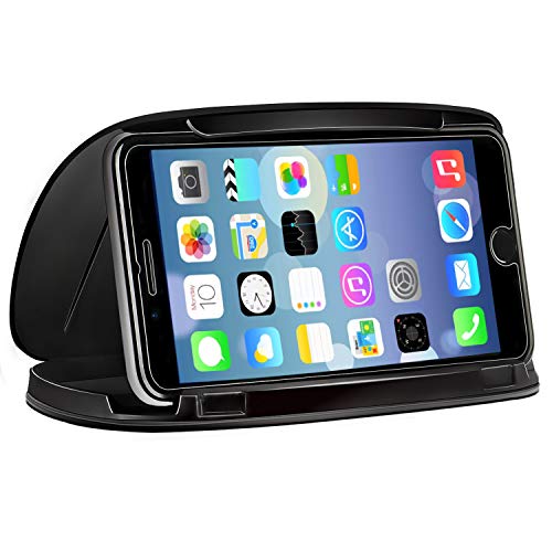 Support Téléphone Voiture , Téléphone Support Tableau de Bord Téléphone Support Voiture Compatible pour Samsung S10 S9 S8 Note 8 iPhone X XR XS XS MAX 8 Plus 6s etc