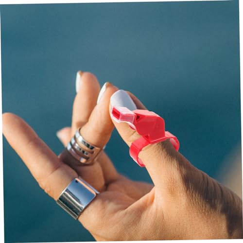 2 silbatos deportivos con anillo para árbitros miniatura 4