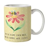 Mr. & Mrs. Panda - Tasse Hummel Blume - Maße 800mm x 930mm x 930mm - Die erfolgreiche Marke Mr. & Mrs. Panda steht für besondere Qualität, Kundenservice und Einzigartigkeit.