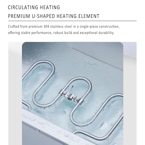 Scaldavivande commerciale, 1500 W, tavolo elettrico a vapore con temperatura regolabile da 30 a 110 ℃, scalda buffet in acciaio inox per ristoranti e feste