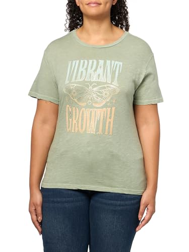 T-Shirt Boyfriend Vibrant Growth Femme Lucky Brand T-Shirt Imprimé