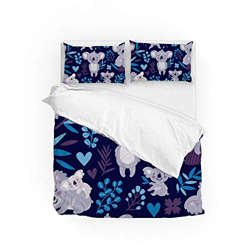 Housse de couette koala et ours pour décorer une chambre d'enfant cocooning - 2