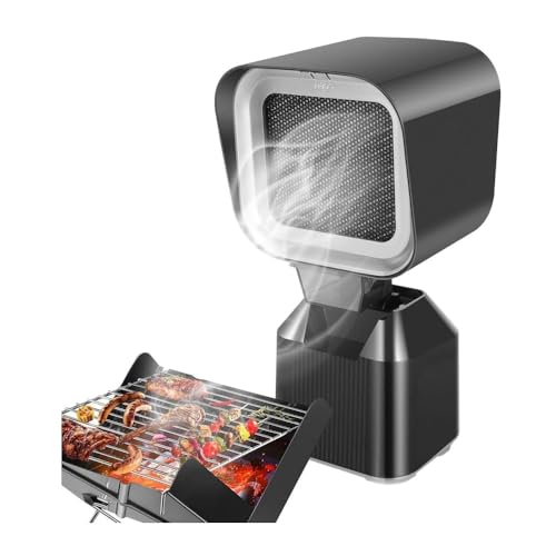 卓上レンジフード 卓上換気扇 焼肉煙吸引機 ポータブル換気扇 卓上吸煙機...