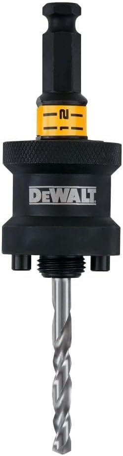 DEWALT Rapid Load Hole Saw Arbor, 1/2-in (DAH9912PBM)