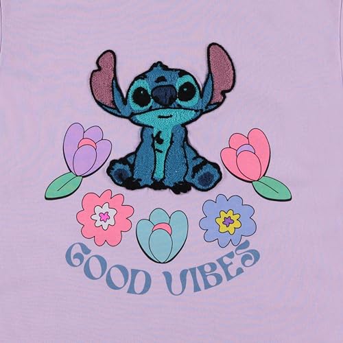 Image of Disney Lilo and Stitch Girls Short Sleeve T-Shirt- Stitch Girls Tee Sizes 4-16