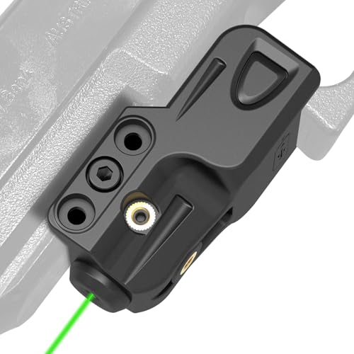 Gmconn Tactical Green Laser Sights Low Profile Laser is Compatible with Picatinny Rail, Rechargeable, Lightweight