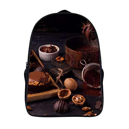 Sac à dos cool Dessert pour soulager le dos des élèves avec un cartable léger de mode