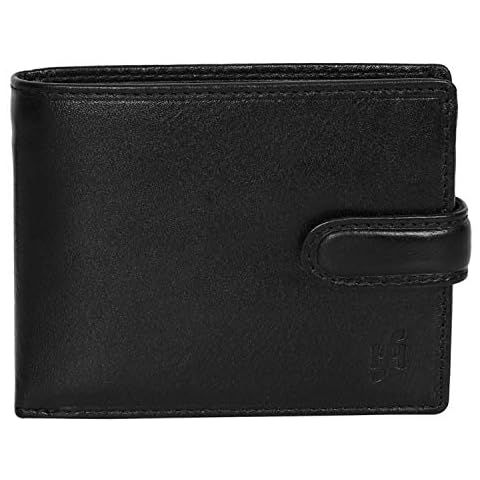STARHIDE Men's Leather RFID Blocking Wallet Cover