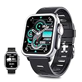 Smart Watch for Women Men, 30-Day Long Standby,Fitness Tracker with Heart Rate/Blood Oxygen/Sleep Monitor/Answer/Make Calls,1.83' HD Waterproof Touchscreen Smart Watches Compatible with iOS&Android