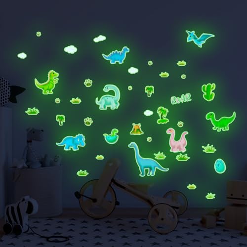 Vinilos Decorativos Dinosaurios Luminosos para Pared miniatura 3