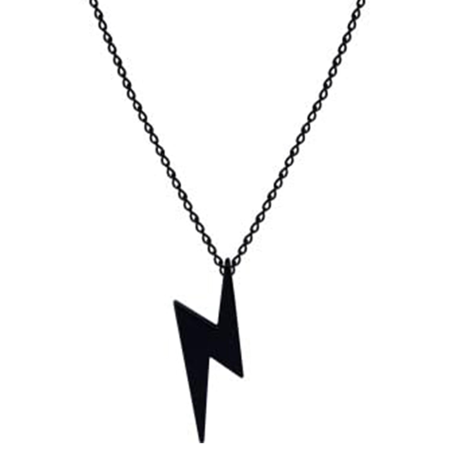See full amazon price history chart for Mahi Black Gunmetal Plated Lightning Bolt Shaped Zig Zag Pendant Necklace for Men and Women (PS1101883B) Mahi Black Gunmetal Plated Lightning Bolt Shaped Zig Zag Pendant Necklace for Men and Women (PS1101883B) (B0CPBWGBFS) Amazon Price History, Amazon Price Tracker