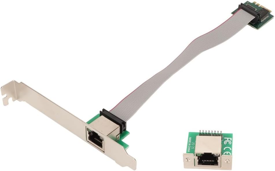 Limen M.2 A+E Gigabit Ethernet Adapter – Single Port RJ45 NIC for Industrial PC, for Windows 10, for Linux, for VMware ESXi, Support PXE, WOL, iSCSI