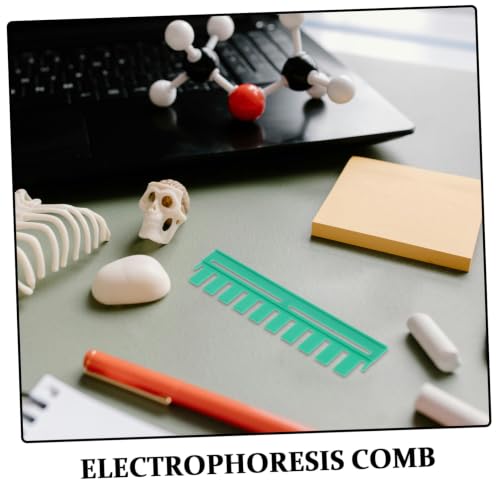 Peine de electroforesis robusto y duradero de 0,75 mm para laboratorio, 10 pocillos 3
