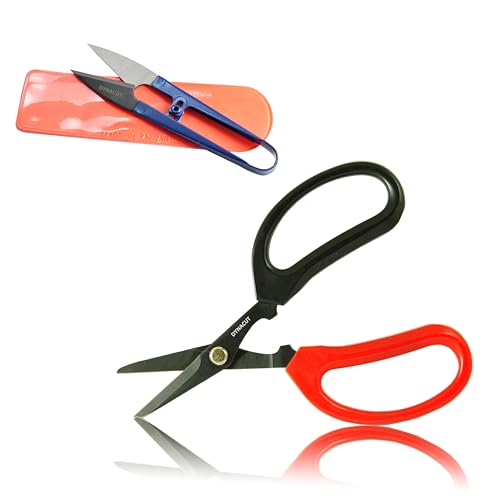 Bonsai Scissors, Floral Shears with Complimentary Bud Trimmer (Snips), High Carbon Pruning Shear, Roots Branches Trimming Tool Garden Cutter for Fruit Tree Flower with a Free Bud Trimmer - Image 3