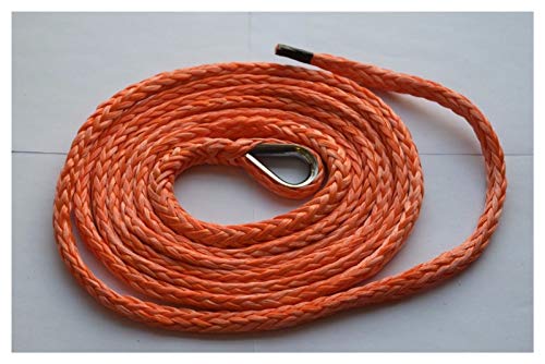 Cuerda de elevación arado ATV y cable de cabrestante naranja 6mm off road