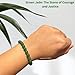 Green Jade, Handmade, 8mm, Beads, Stretch Elastic Bracelet, Natural Crystal, Healing Power Energy, Gifts for Adult, Unique Gifts, bracelets for women, gifts for her, gifts for women, jewelry for women, Crystals, Unisex Bracelet, Karma’s Gems