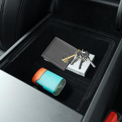 FASTCHE Center Console Organizer Tray for 2024 2025 2026 Tesla Model 3 Accessories Armrest Drawer Storage Box Interior Accessories (2PCS) by FASTCHE - Image 7