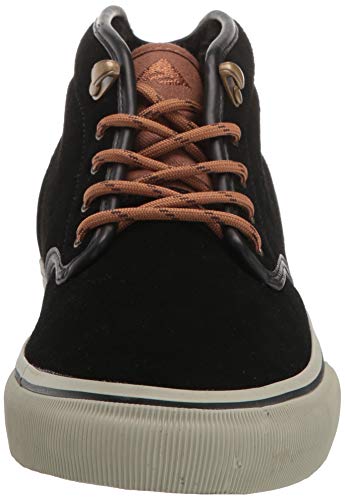 Emerica Men's Wino G6 Mid Skate Shoe, Black/Brown/Grey, 8 Medium Us #TOP1