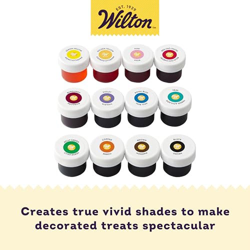 Wilton FBA_601-5580 Icing, 12-Count Gel-Based Food Color thumb #2