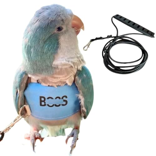 Bird Flight Harness Vest with Leash (L)
