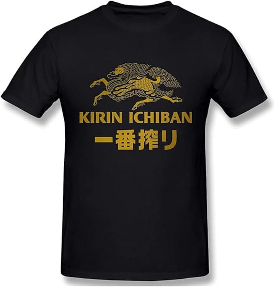 麒麟さま専用　難ありキリン柄半袖ブラウス Amazon | [HANMINGNA] 半袖Tシャツ 麒麟一番榨啤酒 キリン搾りビール
