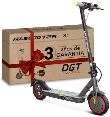 Patinete Eléctrico Adultos Homologado DGT - Intermitentes & Regen...