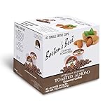 Boston’s Best - Toasted Almond Flavored Delicious Gourmet Coffee Compatible with Keurig Coffee Maker, 1 Count (42 Single Serve Medium Roast Cups)