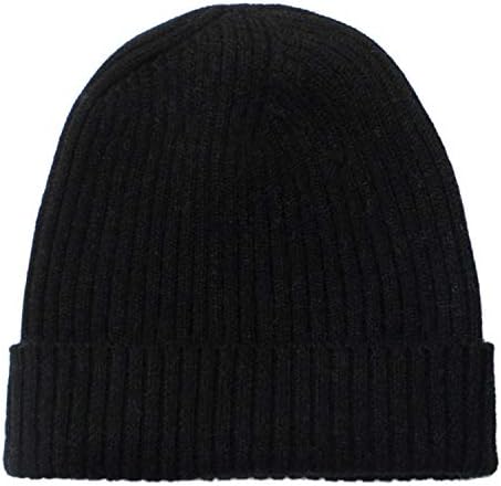 Pure 100% Cashmere Beanie for Men, Warm Soft Mens Cashmere Hat in a Gift Box