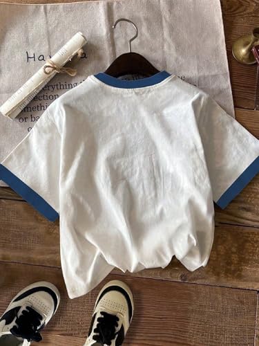 Image of Lymio T Shirt for Women's | Cute Printed Women's T-Shirts | Korean Style Casual Wear Tops | Available in Pack of 2 (T-Girls-L-01-03)