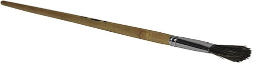 Paint Brush, Flat Artists, 1/2 in. Size (12 Pieces)