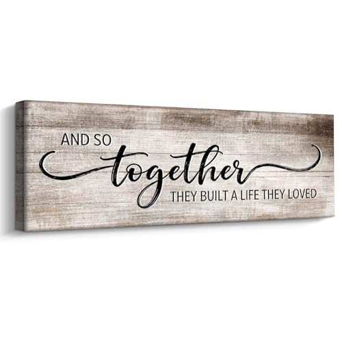 And So Together Canvas Art