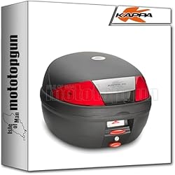 Honda Vfr 800 Con Maletas MOTOTOPGUN Kappa Maleta k26n 26 lt + portaequipaje monolock Compatible con Honda vfr 800 1998 1999 2000 2001