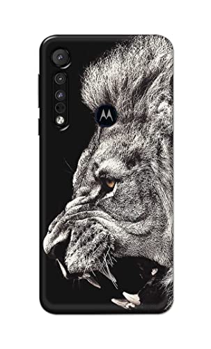 Image of Roaring Lion Hard Back Case Cover for Motorola One Macro Back Cover -(J5) VNS2225