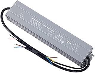 YAYZA! Slim Waterproof LED Driver 100W, 12V Dimmable LED Transformer, LED Power Supply IP67 Low Voltage PSU 240V AC to 12V DC for Outside or Indoor LED Bulbs Strip Lights MR16 MR11 G4 GU5.3 GU10