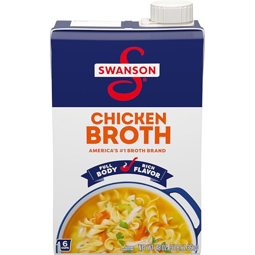 Image of SWANSON S 100% Natural Chicken Broth, 48 oz Carton