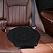 Qtueop 360 Degree Rotating Seat Cushion Easy Transfer Chair Cushion Cushion with Rotating Disc for Elderly, Black