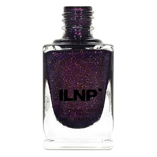 Image of ILNP Storytelling - Sultry Dark Purple Holographic Nail Polish