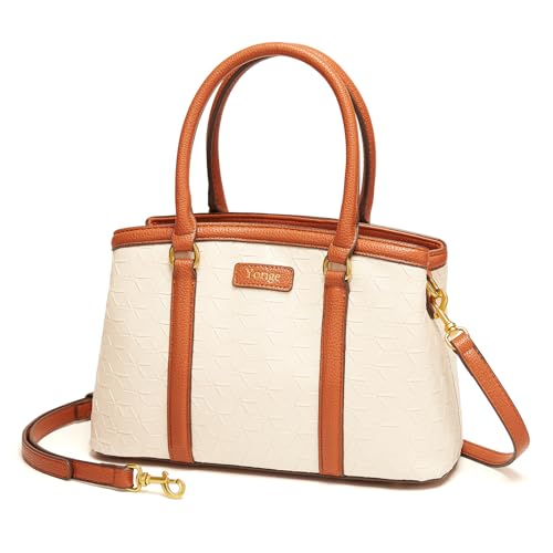 Purses and Handbags for Women, Tote Shoulder Crossbody Bag Satchel Purse and PU Leather Top Handle for Ladies