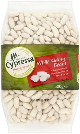 Cypressa White Kidney Beans, 6 x 500 g