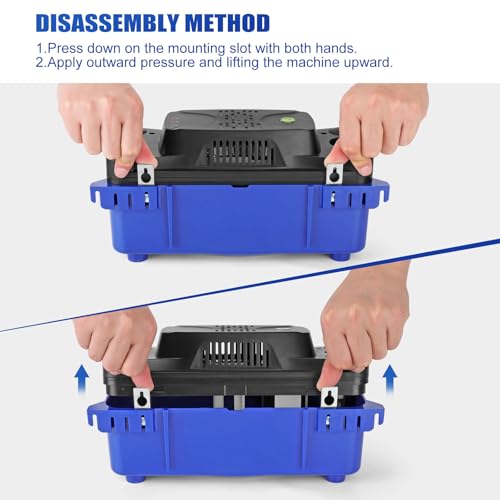 Bomba condensada de 1/26 HP 137 GPH para HVAC com tubo de 6 metros e válvula de retenção de 2 peças,