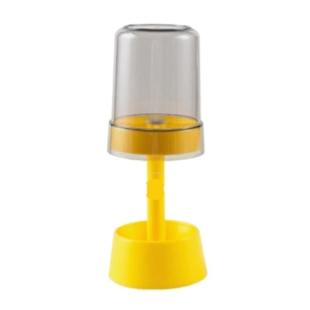 Baño Porta Este Soporte For Cepillos De Dientes con Tapa For Taza Tiene Cuatro Ranuras Y También Puede Almacenar Pasta Cepillos Accesorios(Yellow)