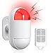 Produktbild Bewegungsmelder Alarm, RISWOND PIR Bewegungssensor mit Fernbedienung,125dB Funk Infrarot alarmanlage, PIR Bewegungsmelder mit Alarmfunktion für Haus, Wohnmobil, Wohnung, Auto, Garage, Büro, Geschäfte
