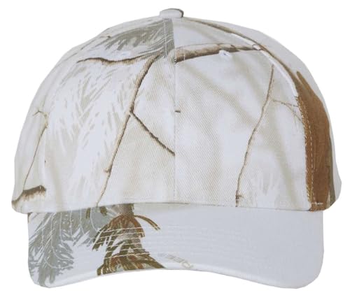 Joe's USA Camouflage Hunting Outdoor Caps-AP.White
