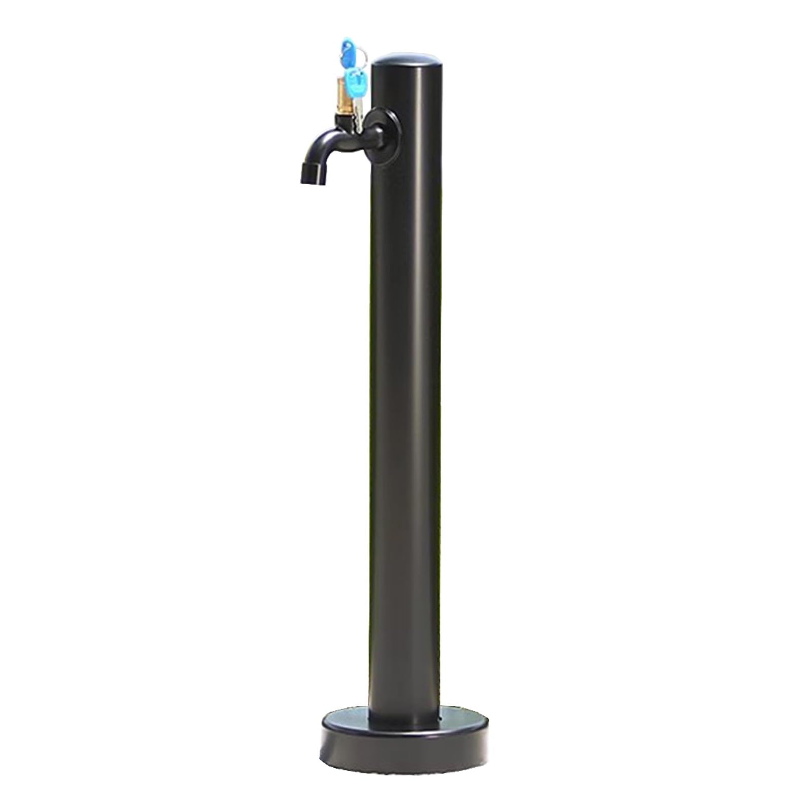 WOTZOV Stainless Steel Freestanding Outdoor Faucet - Lockable Garden Hydrant, Floor Mount Water Column For Lawn, Backyard, Irrigation, And Washing - Durable Spigot，One Color Small
