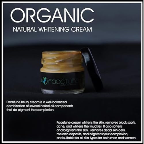 Image of Ftune (Face Tune) Natural Whitening Beauty Cream Dark Spot Removal, Brightening, and Glowing Skin Moisturizing & Revitalizing Formula for Soft, Even-Toned Skin (50GM)